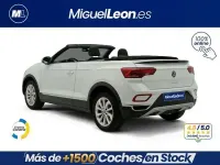 Usado VW T-Roc Cabriolet Style 110 CV (80 kW) 2022 Blanco Descapotable