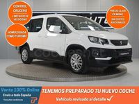 Usado Peugeot Rifter Active 100 CV (73 kW) 2021 Blanco Monovolumen