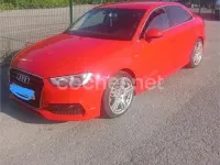 Usado Audi A3 S-Line 110 CV (80 kW) 2016 Rojo Berlina