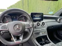 Usado Mercedes C220 AMG line 170 CV (125 kW) 2016 Blanco Coupe