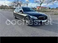 Usado Mercedes C200 150 CV (110 kW) 2019 Negro Familiar