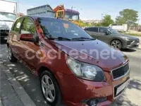 Usado Chevrolet Aveo LS 84 CV (61 kW) 2011 Rojo Berlina