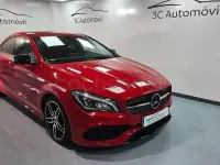 Usado Mercedes CLA200 136 CV (100 kW) 2018 Rojo Berlina