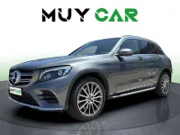 Usado Mercedes GLC250 204 CV (150 kW) 2018 Gris SUV