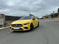 Usado Mercedes A250 218 CV (160 kW) 2021 Amarillo Berlina