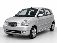 Usado Kia Picanto LX 61 CV (44 kW) 2004 Gris / plata Utilitario
