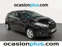 Usado Ford Fiesta Trend 101 CV (74 kW) 2014 Negro Utilitario
