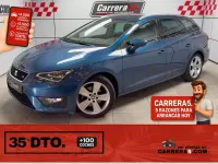 Usado Seat Leon ST FR 150 CV (110 kW) 2016 Azul Familiar