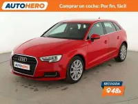 Begagnad Audi A3 Design 116 HK (85 kW) 2017 Röd Sedan