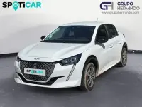 Usado Peugeot e-208 Active 100 kW (136 CV) 2023 Blanco Utilitario