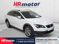 Usado Seat Leon 4Drive 150 CV (110 kW) 2018 Blanco Familiar