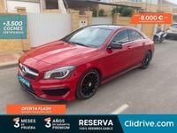 Usado Mercedes C220 AMG line 170 CV (125 kW) 2013 Rojo Coupe