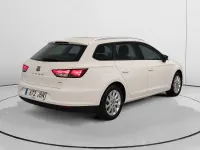 Usado Seat Leon Style 105 CV (77 kW) 2014 Blanco Utilitario
