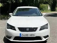 Usado Seat Leon Style 105 CV (77 kW) 2013 Blanco Berlina