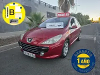 Usado Peugeot 307 110 CV (80 kW) 2007 Granate Berlina