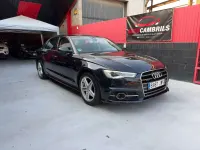 Usado Audi A6 S-Line 272 CV (200 kW) 2017 Azul Berlina