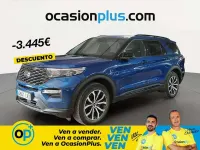 Usado Ford Explorer ST-Line 450 CV (330 kW) 2022 Azul SUV