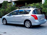 Usado Peugeot 308 SW 120 CV (88 kW) 2009 Gris / plata Familiar
