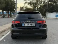 Usado Audi A3 Attraction 110 CV (80 kW) 2014 Negro Berlina