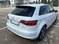 Usado Audi A3 Ambiente 105 CV (77 kW) 2013 Blanco Berlina