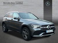 Usado Mercedes GLC300e AMG line 306 CV (225 kW) 2022 Gris selenita