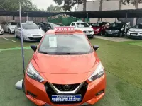 Usado Nissan Micra Acenta 71 CV (52 kW) 2018 Naranja Utilitario