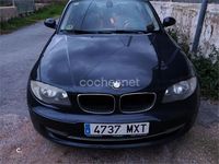 Usado BMW 118 122 CV (89 kW) 2007 Negro Utilitario