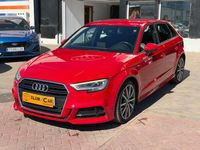 Usado Audi A3 Sportback S-Line 116 CV (85 kW) 2019 Rojo Utilitario