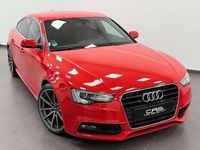 Usado Audi A5 Sportback S-Line 177 CV (130 kW) 2013 Rojo Utilitario