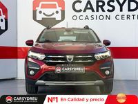 Usado Dacia Sandero Comfort 91 CV (66 kW) 2021 Rojo Berlina