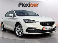 Usado Seat Leon Style 116 CV (85 kW) 2021 Blanco Berlina