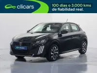Usado Peugeot 208 Style 101 CV (74 kW) 2025 Negro Utilitario