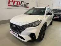 Usado Hyundai Tucson N Line 136 CV (100 kW) 2020 Blanco SUV