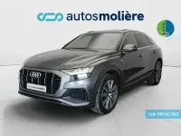 Usado Audi Q8 S-Line 286 CV (210 kW) 2022 Gris / plata SUV