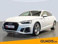 Usado Audi A5 S-Line 163 CV (119 kW) 2020 Blanco Coupe