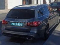 Usado Mercedes C220 AMG line 170 CV (125 kW) 2016 Gris / plata Familiar