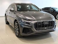 Usado Audi Q8 S-Line 286 CV (210 kW) 2021 Gris / plata SUV
