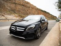 Usado Mercedes GLA200 AMG line 136 CV (100 kW) 2014 Negro SUV