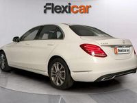 Usado Mercedes C220 171 CV (125 kW) 2015 Blanco Berlina