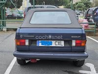 Usado VW Golf Cabriolet 112 CV (82 kW) 1987 Azul Descapotable