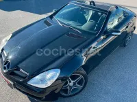 Usado Mercedes SLK200 163 CV (119 kW) 2004 Negro Descapotable