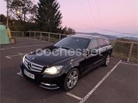 Usado Mercedes C250 Avantgarde 204 CV (150 kW) 2014 Negro Familiar