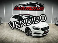 Usado Mercedes A200 AMG line 136 CV (100 kW) 2015 Blanco Berlina