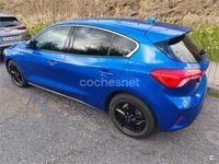 Usado Ford Focus Trend 125 CV (91 kW) 2018 Azul Berlina