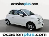 Usado Fiat 500 Lounge 69 CV (50 kW) 2019 Blanco Descapotable