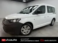Usado VW Caddy 122 CV (89 kW) 2022 Blanco Monovolumen