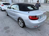 Usado BMW 218 150 CV (110 kW) 2017 Gris / plata Descapotable