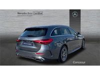 Usado Mercedes C300e AMG line 313 CV (230 kW) 2024 Gris selenita Familiar