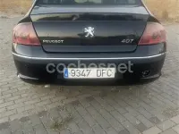 Usado Peugeot 407 136 CV (100 kW) 2005 Negro Berlina