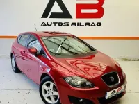 Usado Seat Leon Ecomotive 105 CV (77 kW) 2010 Rojo Utilitario